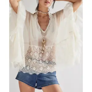 Women’s V Neck Poncho Tops Batwing Sleeve Solid Color Loose Fit T-Shirts Blouses Women’s V Neck Poncho Tops Batwing Sleeve Solid Color Loose Fit T-Shirts Blouses