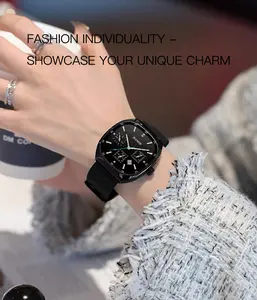 Fashion Luxury Quartz Watch for Men, Skin-Friendly Silicone Strap, Casual Open Design Analog Watch, Waterproof & Luminous, Versatile for All Occasions