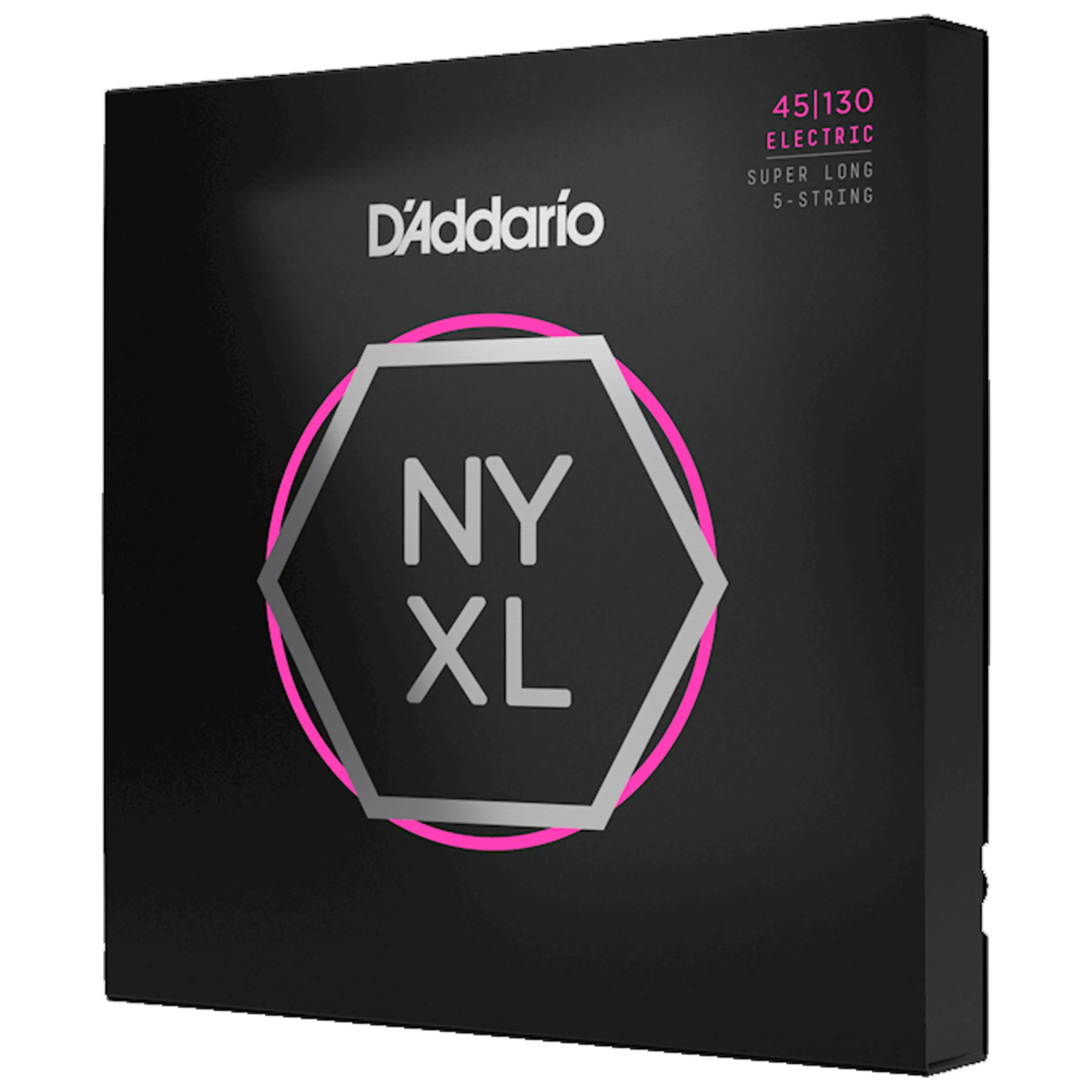 D'Addario NYXL45130SL Bass Guitar Strings Regular Light 5-String Super Long D'Addario NYXL45130SL Bass Guitar Strings Regular Light 5-String Super Long