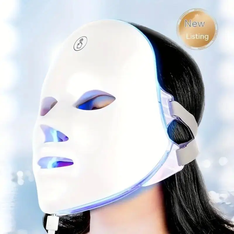 LED Facial Mask, LED Light Facial Mask, Facial Skin Care Mask, Facial ...
