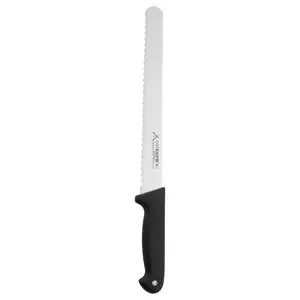CatCora Serrated Bread Knife, Professional 10-Inch German Steel Blade For Homemade Sourdough, Artisan Bread Slicing, or Cake Cutting, Ergonomic Soft-Grip Handle, NSF-Certified Kitchen Knife