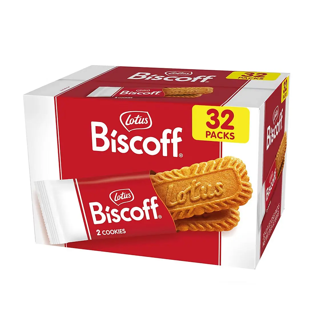 Lotus Biscoff Cookies, Big Pack, 32 ct. Lotus Biscoff Cookies, Big Pack, 32 ct.