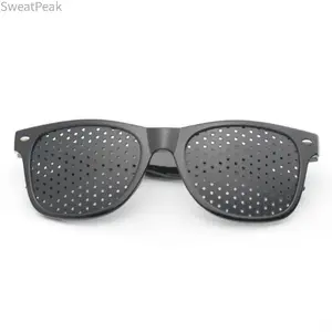 Pinhole Glasses for Eye Strain Relief – Vision Training & Eye Exercise Glasses, Lightweight Comfortable Eyewear to Reduce Eye Fatigue for Screen Time, Reading & Daily Use