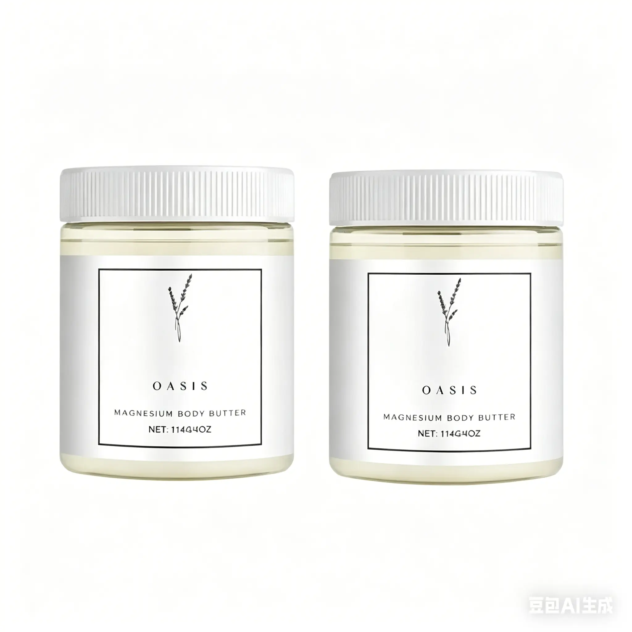 Mama-Bear Neuropathy Cream 2-Pack (114g Each) - Luxurious Hydrating Body Care Pain Relief Moisturizer, Soothing Nourishing Magnesium Blend with Shea, Cocoa, Eucalyptus, Lavender for Daily Apply, Moisture, Lavender Oil, Luxury, Cosmetic, Long-Lasting, Two