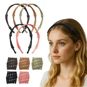 éclat Foldable Headband Set - Lightweight, Adjustable Hair Bands for Daily Styling