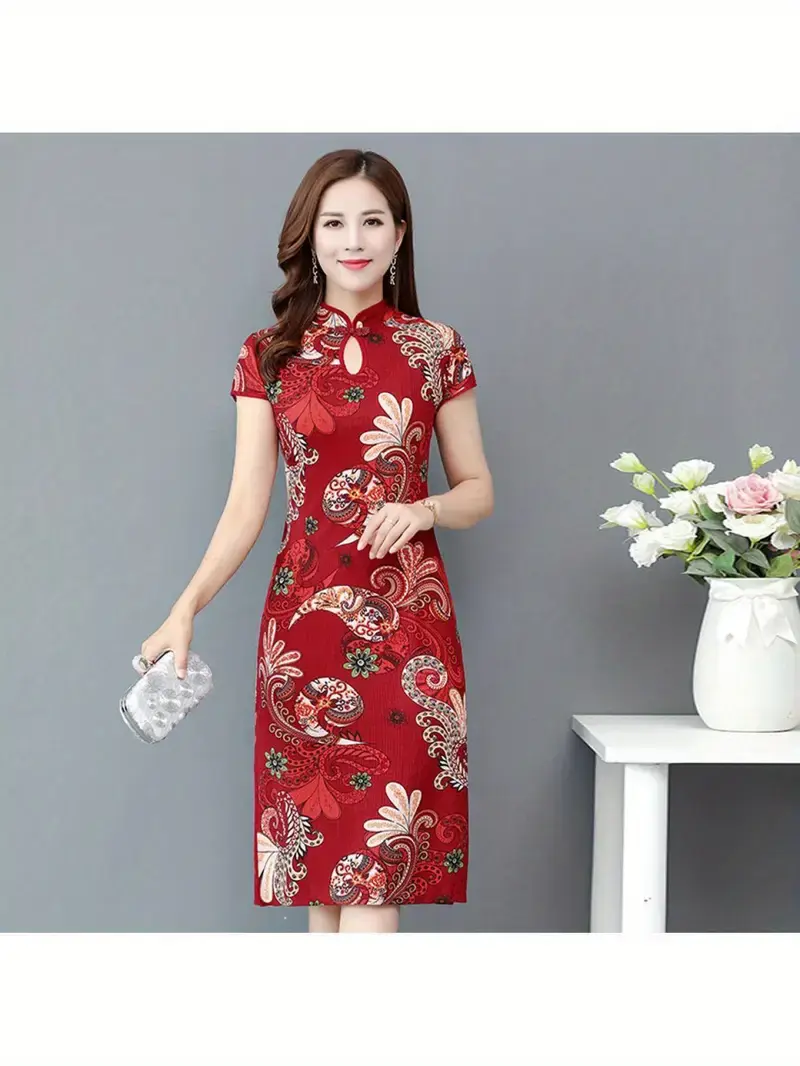 knee length dresses for ladies Chinese Folk Dance Costumes Classical Dance Costume Female Chinese Style  Modern Watersleeve Dance Costume Umbrella Dance Ancient Chinese Dress Skirt  Adult  Moderndancedress.com