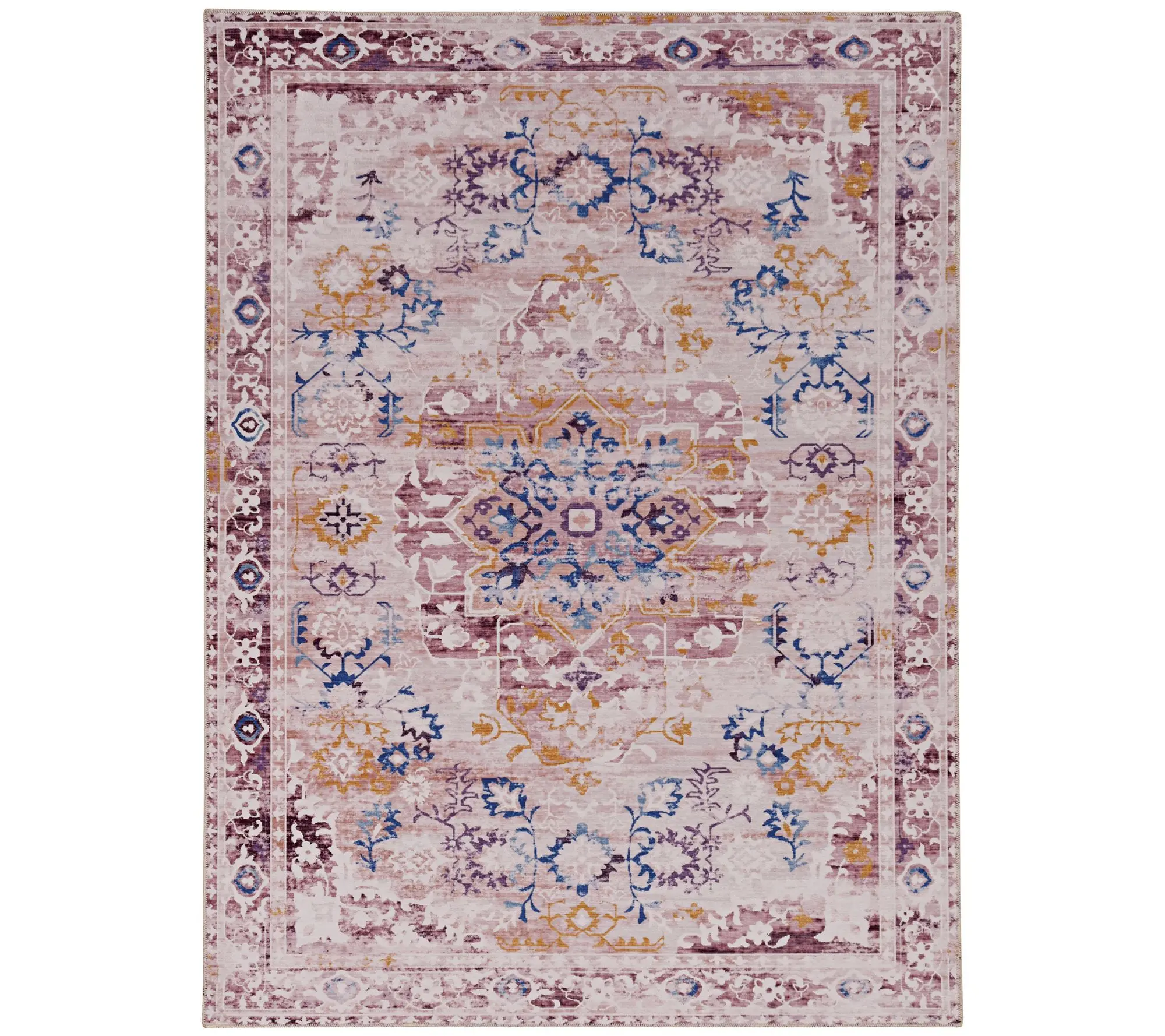Linon Home Jax Washable 2'x3' Decorative Rug Linon Home Jax Washable 2'x3' Decorative Rug