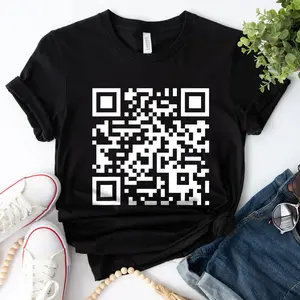 F*ck Trump QR Code T-Shirt, Subtle Anti Trump Shirt, FDT T-Shirt, Trump Sucks Shirt,