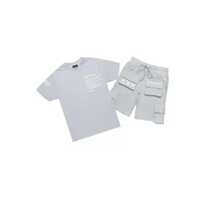 Jash Heather Grey Short Set