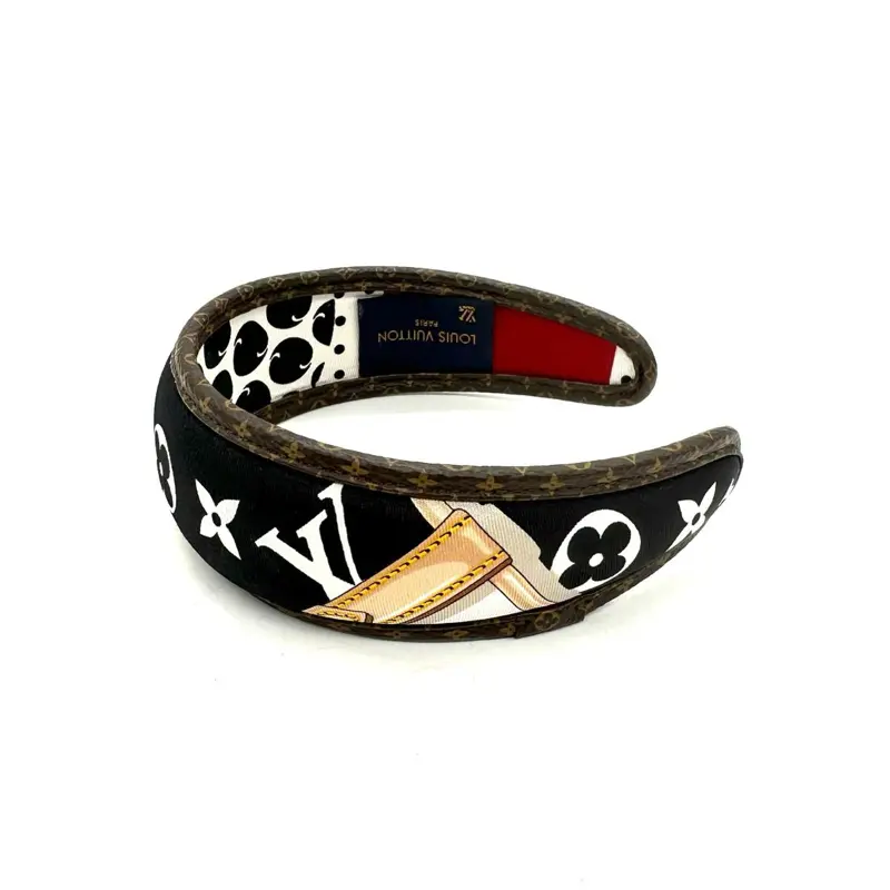 Pre-owned Louis Vuitton Be Mindful Silk Headband