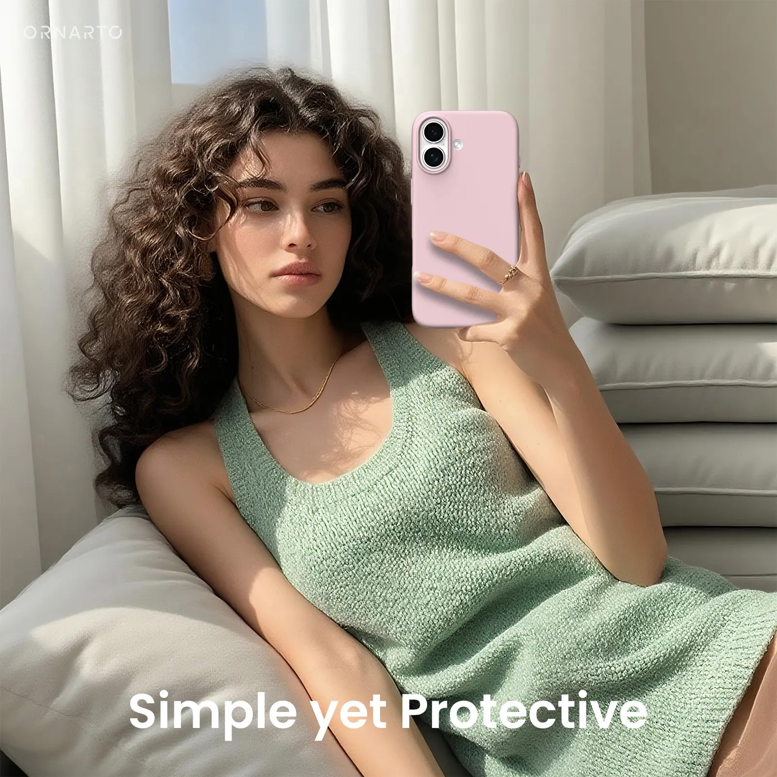 ORNARTO Silicone Case for iphone 17 series, Full-Body Protection for Smartphones, Silky-Soft Touch Cellphone Casing, Shockproof Cover ORNARTO Silicone Case for iphone 17 series, Full-Body Protection for Smartphones, Silky-Soft Touch Cellphone Casing, Shockproof Cover