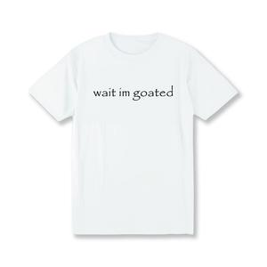 Wait I'm Goated T Shirt Funny Meme Trend Y2k Short Sleeve  Women Summer Casual T-shirts