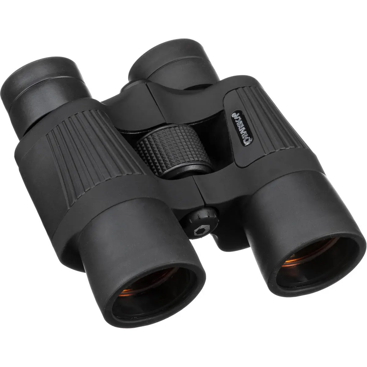 Barska 8x42 X-Trail, Weather Resistant Reverse Porro Prism Binocular with 7.2 Degree Angle of View & Ruby Lenses, Black