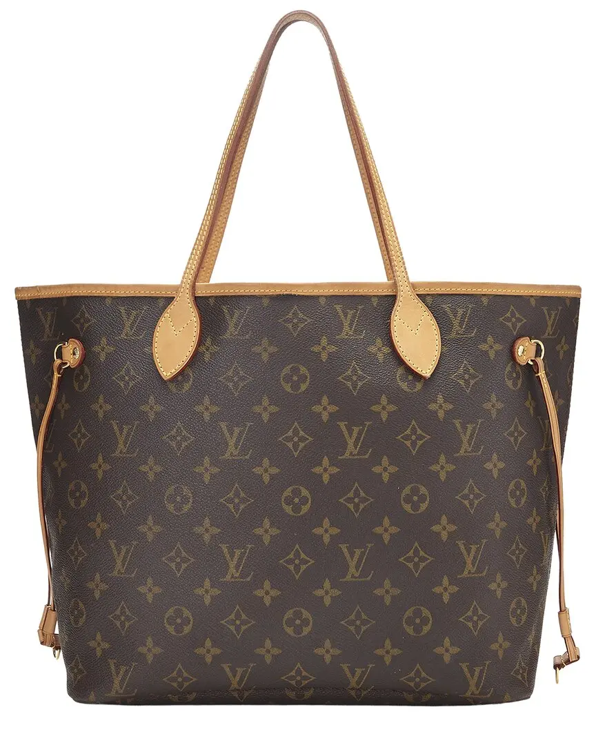 Louis Vuitton Brown Monogram Canvas Neverfull MM (Authentic Pre-Loved)