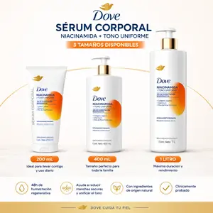 Dove Niacinamide Body Serum, Uniform Tone Formula - Dark Spot Reducing Body Moisturizer for All Skin Types
