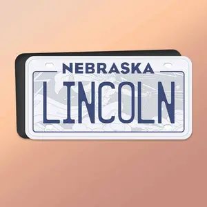 Lincoln Nebraska Car Magnet - Flexible NE Fridge Magnet