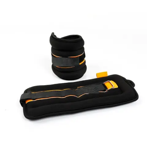 Compact 5lb Pair of Fitness Weights – Ankle & Wrist Support, Adjustable