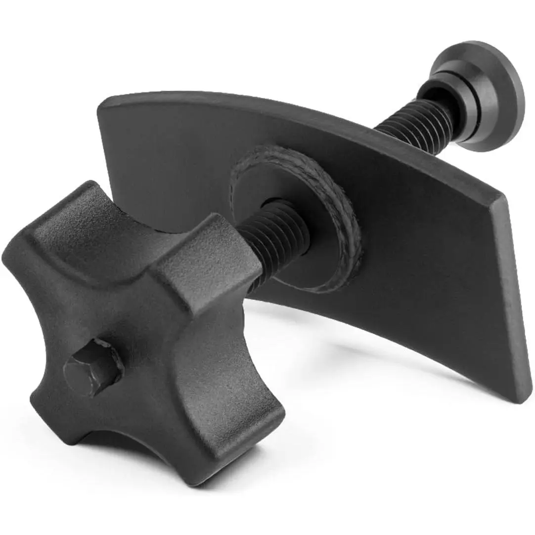 Swivel Pad Spreader Tool, 2x Stronger Heavy Duty Car Repair Tool, 5/16 Inch Socket Adapter for Easier and Faster Compression, Assembly & Disassembly Use