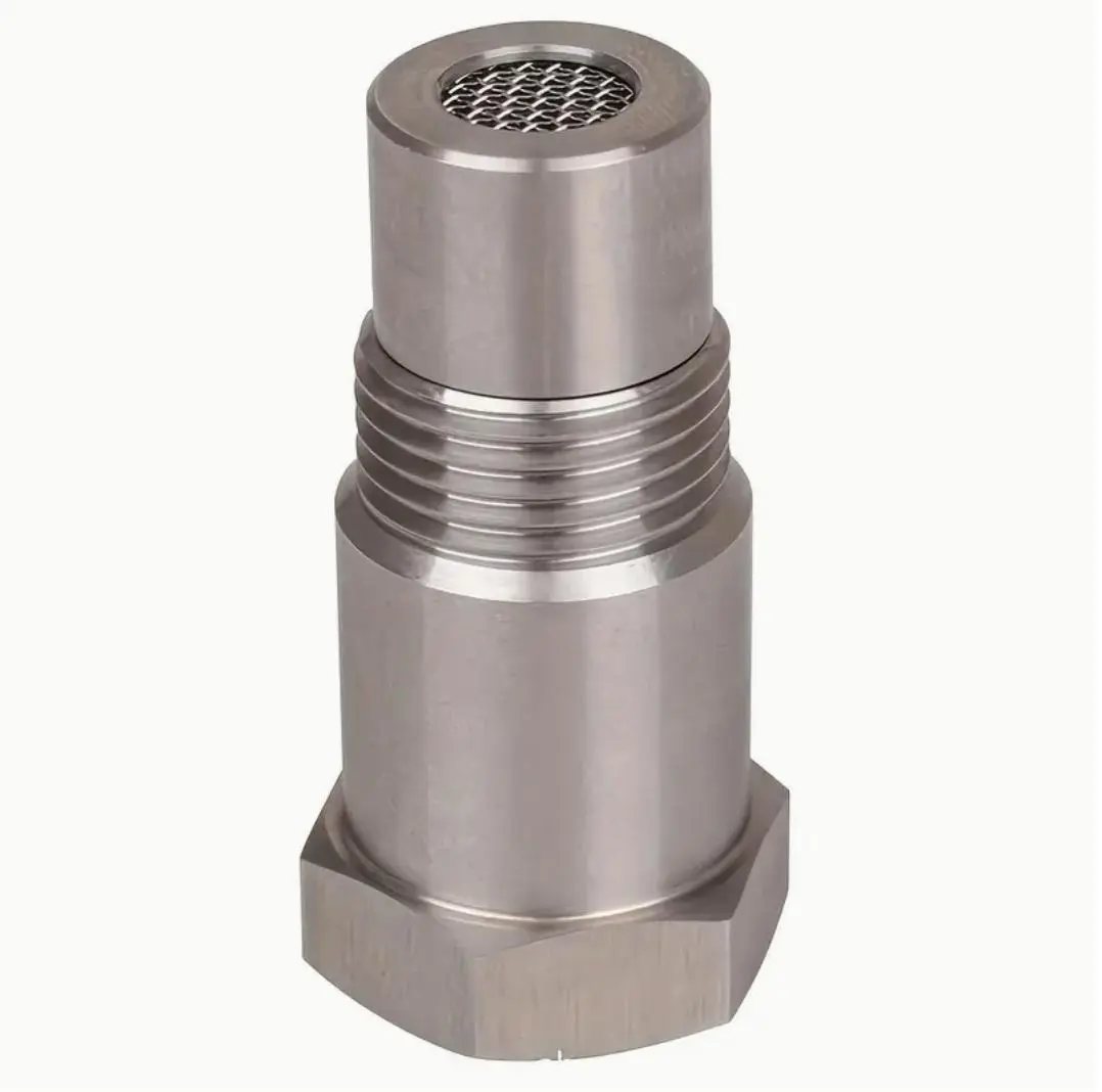 Universal Thread Adapter Set, 2 Pcs, Precision Machined Stainless Steel, Straight Design