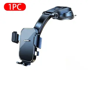 Car Dashboard Phone Bracket Universal Auto Cellphone Stand for GPS Navigation Universal Desk Windshield Hanging Holder