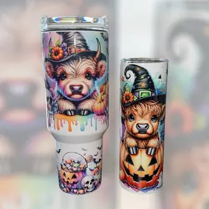 BABY COW HALLOWEEN TUMBLERS holiday cups