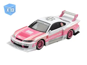 PRE-ORDER - 12 PACK Nissan Silvia (S15) LB-Super Silhouette AMOCULTURE (Mini GT) Diecast 1:64 Scale Model - TSM MGT01239