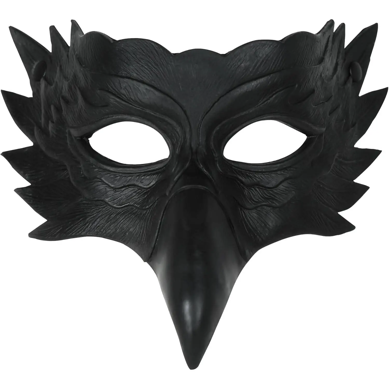 Eagle Cosplay Mask Bird Beak Costume Mask Masquerade Half Mask Mardi Gras Day Party Supplies Black