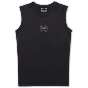 Performance Compression Tank - Black | Sleeveless Athletic Top, Breathable Stretch Fabric, Sweat-Wicking, Muscle Support Fit for Gym, Running & Training