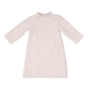 Kate Brown Pink Tweed Dress