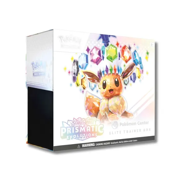 Prismatic Evolutions Pokemon Center Elite Trainer Box