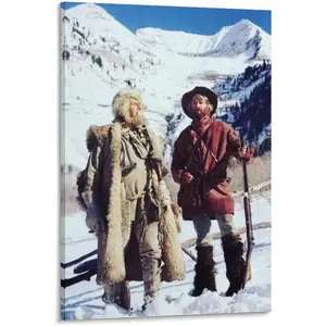 Jeremiah Johnson Dopamine Garnish Canvas Wall Art Poster 20x30inch Artistic Photo Ornaments for Living Room and Bedroom Decor Gifts Decoration Colorful Print