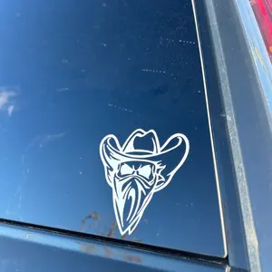 (Cowboy Outlaw) Decal for Car and Truck Decoration