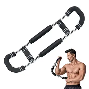Portable Adjustable Chest Expander, Twister Arm Trainer, Strength Trainer, Forearm Triceps Chest Workout Equipment for Men Women
