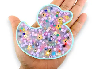 Duck Picky Pad and Tray- Satisfy Your Urge to Pick, Pop and Peel Stress-Free! Picky Fidget picking fun