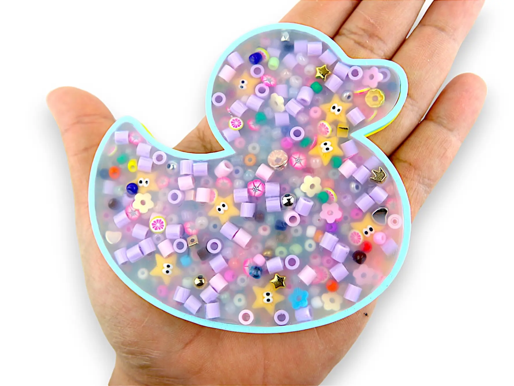 Duck Picky Pad and Tray- Satisfy Your Urge to Pick, Pop and Peel Stress-Free! Picky Fidget picking fun