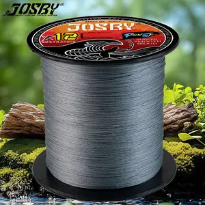 Josby X12 12 Strand Braided Fishing Line 300m Pe Material for Saltwater Freshwater Multi-Water Use Carp Fishing Accessory