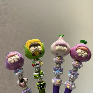 Stylus Pen & Ballpoint Pen 2 in 1 with Cartoon Design, High Quality Handmade