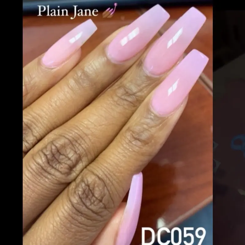 DND DC 59 Sheer Pink Gel and Lacquer Duo nail care nail art