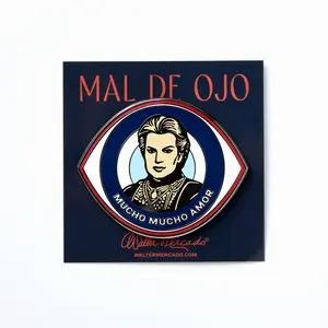 WALTER MERCADO MAL DE OJO PROTECTION ENAMEL PIN