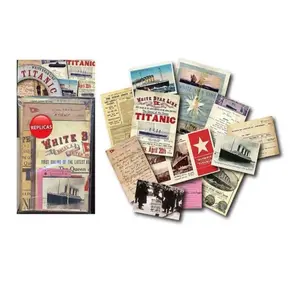 RMS Titanic | Resource/Memorabilia Pack | Replica Documents, Prints, Photos | High Quality | Perfect Gift for Titanic Enthusiasts!