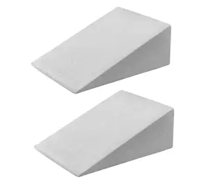2PK Monument Series Concrete Lowboy 1.5 Kicker Ramps, Medium - 1.5 Inch Tall, 4 Inches Long - "Sterling Gray" Colorway