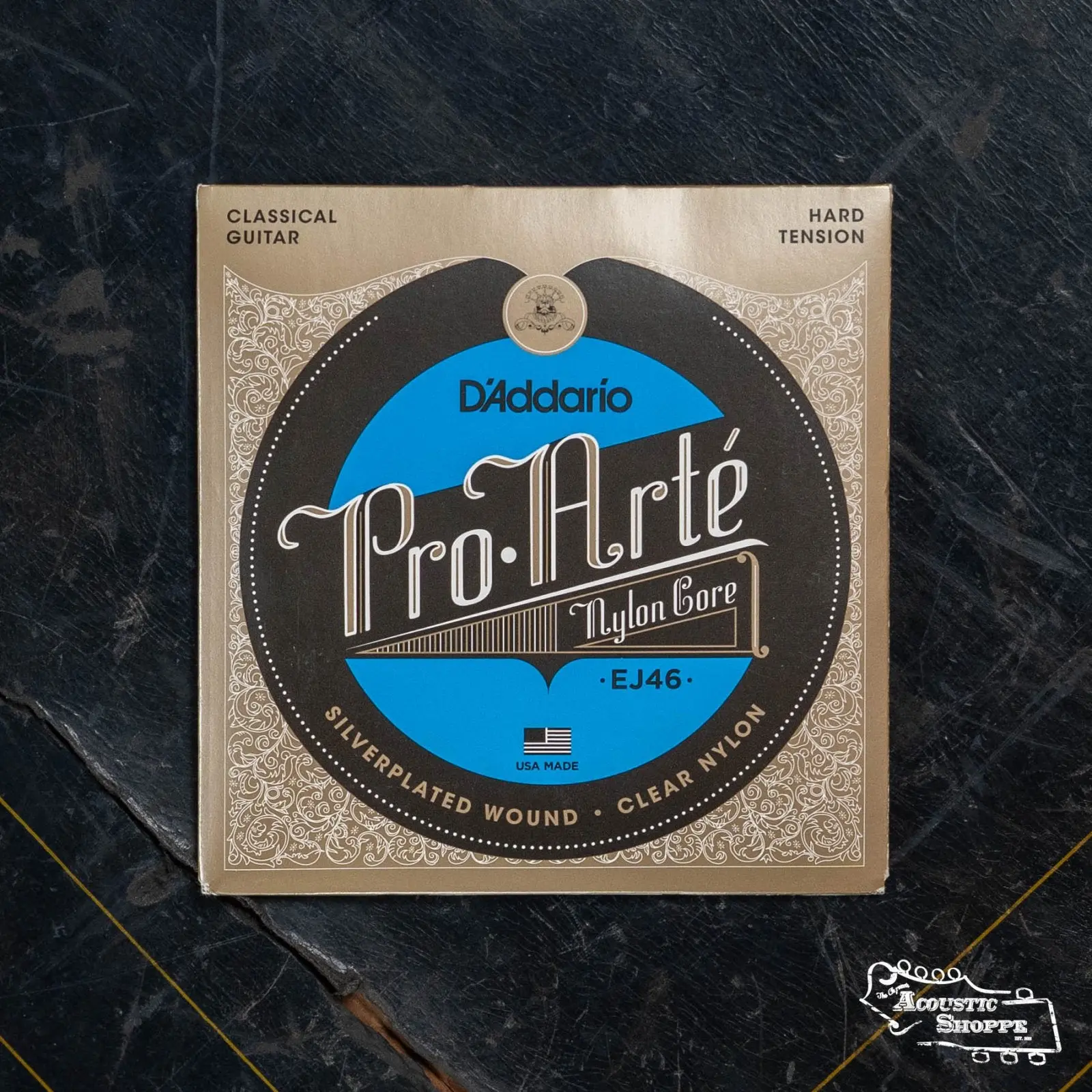 D'Addario EJ46 Pro-Arte Nylon Classical Guitar Strings, Hard Tension