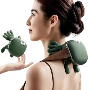 Shiatsu Electric Neck & Shoulder Massager with Heat - 4D Kneading for Ultimate Pain Relief and Relaxation