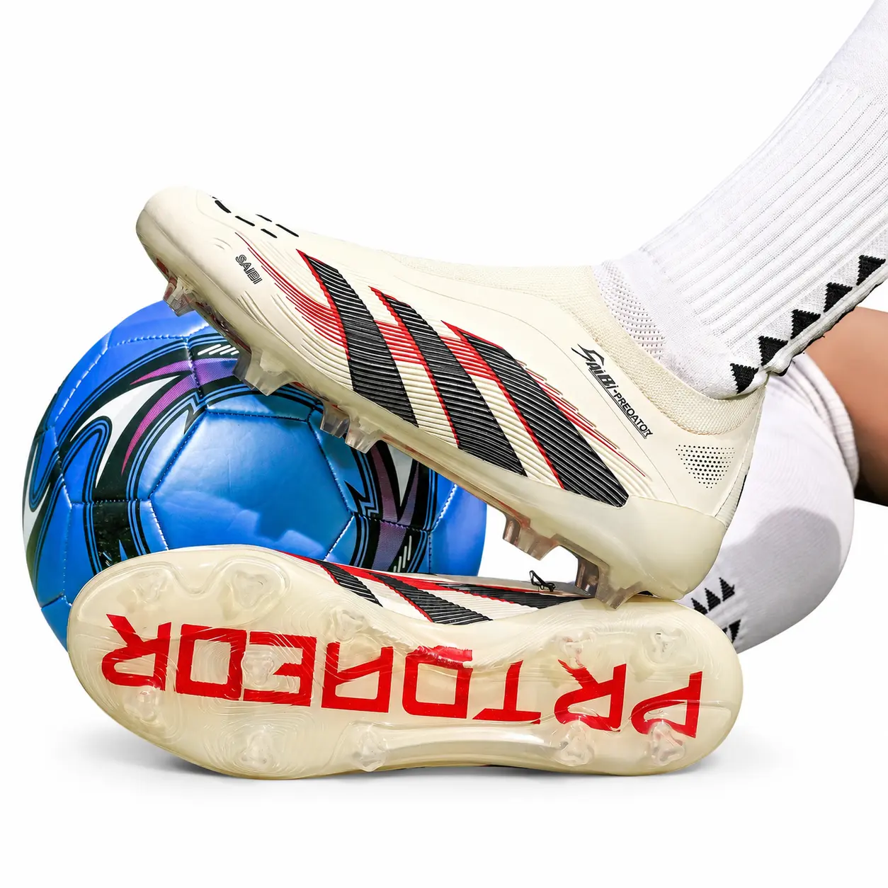 Adult FG Soccer Cleats – Specialized for Natural Grass Training & Matches, Traction-Enhanced, Durable & Breathable Soccer Shoes