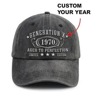 Gen X Customize Limited Edition Hat, Custom Year Embroidered Gen X Hat, Generation X FAFO Cap, Funny Birthday Gift For Parents