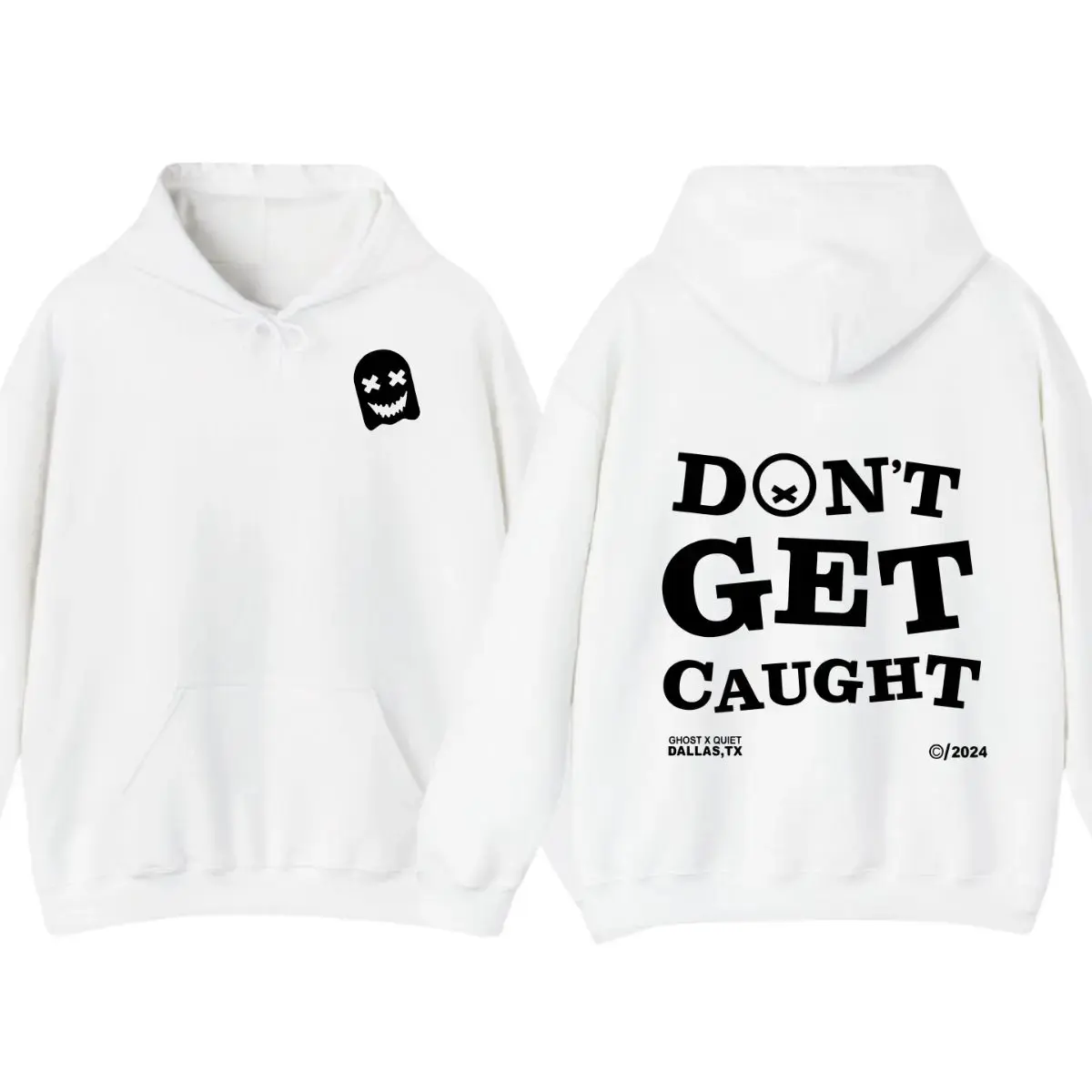 Don't Get Caught Hoodie, Racing Motorcycle Hoodie, Shirt For Men, Gift For Husband, Top Menswear Soft Fleece