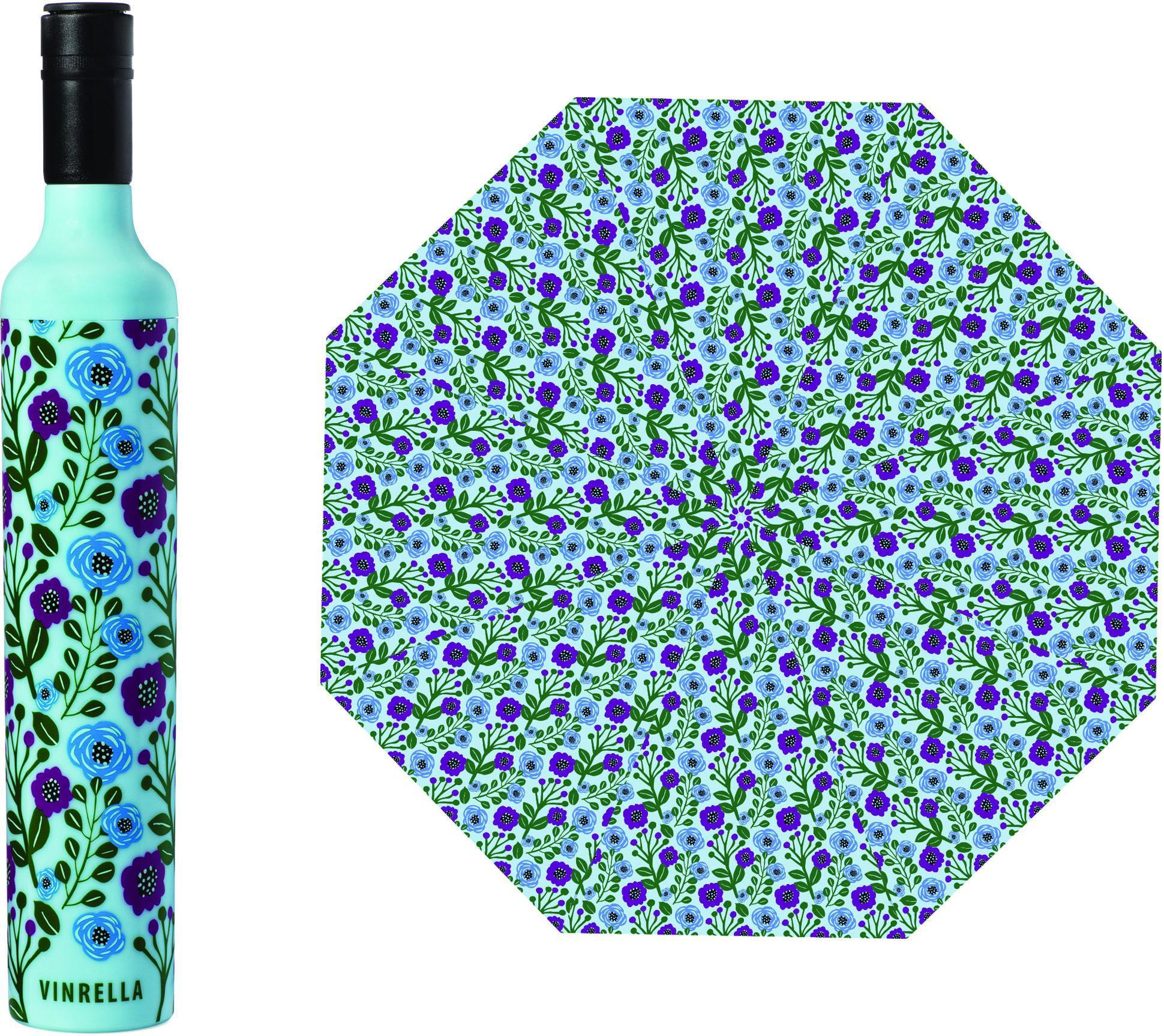 Vinrella Wine Bottle Umbrella - Floral Fantasy