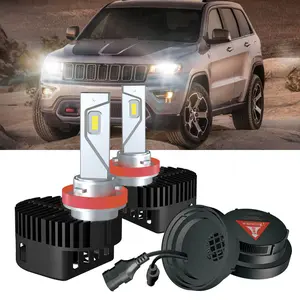Lasfit Fit for 2017-2022 Jeep Grand Cherokee Custom H11 LED Low Beam Bulbs with Dust Cover | Pro-DC Series