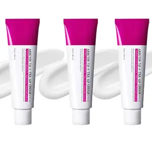 Arbutin 7% + Tranexamic Acid 4% Cream,70,000ppm Arbutin, 40,000ppm TXA, Niacinamide, Glutathione, Dark Spots, Freckle, Blemishes, Pigmentation,50ml, Moisturizers Discoloration Radiant，Daily Skincare，Holiday Gift