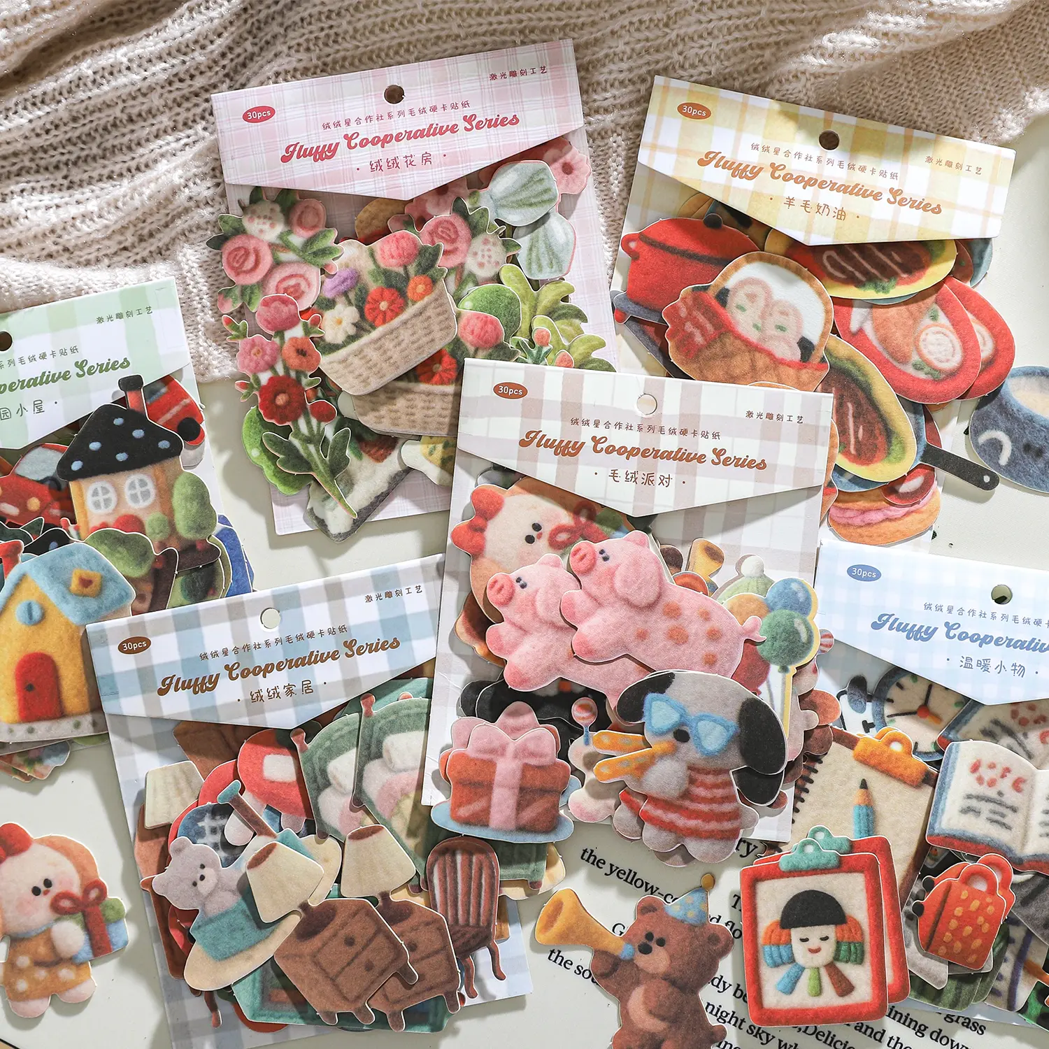 90 pcs Cute  STICKER Set – Funny Cartoon & Animal Characters for Notebook, Bag, or Gift